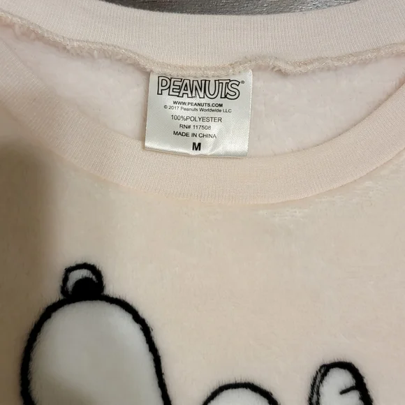 Peanuts Super Soft Pajama Sweater Top - Picture 3 of 3